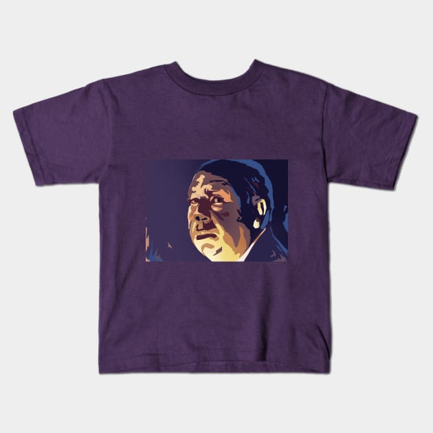 Alfred Hitchcock Kids T-Shirt by Rehab.k